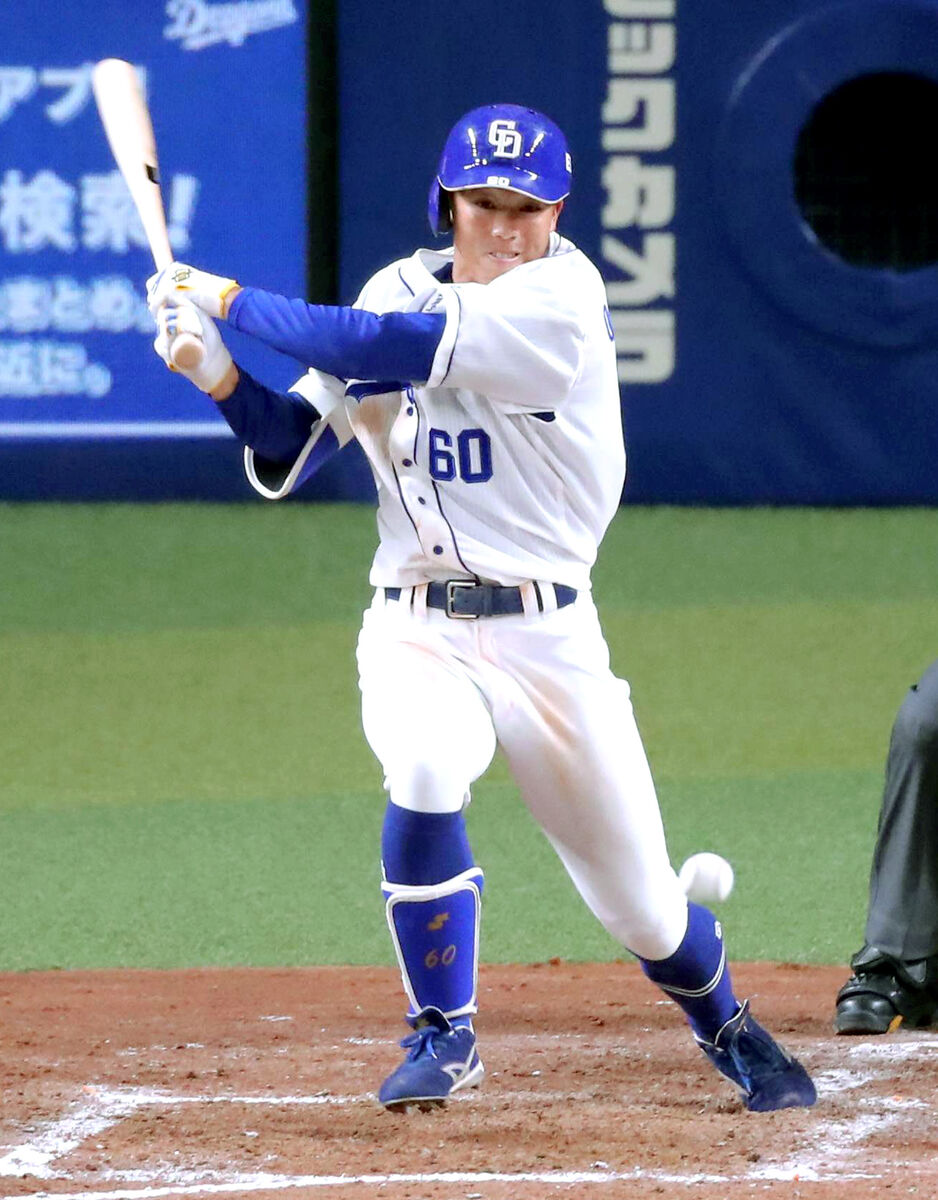 中日】竜の新リードオフマン・岡林勇希が4回で猛打賞達成 開幕