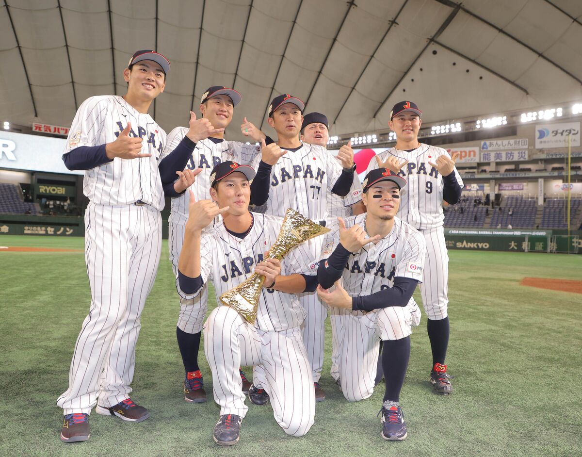 侍体験記】秋広優人「万中さんに岡林さん…みんなすごい」初めて日の丸