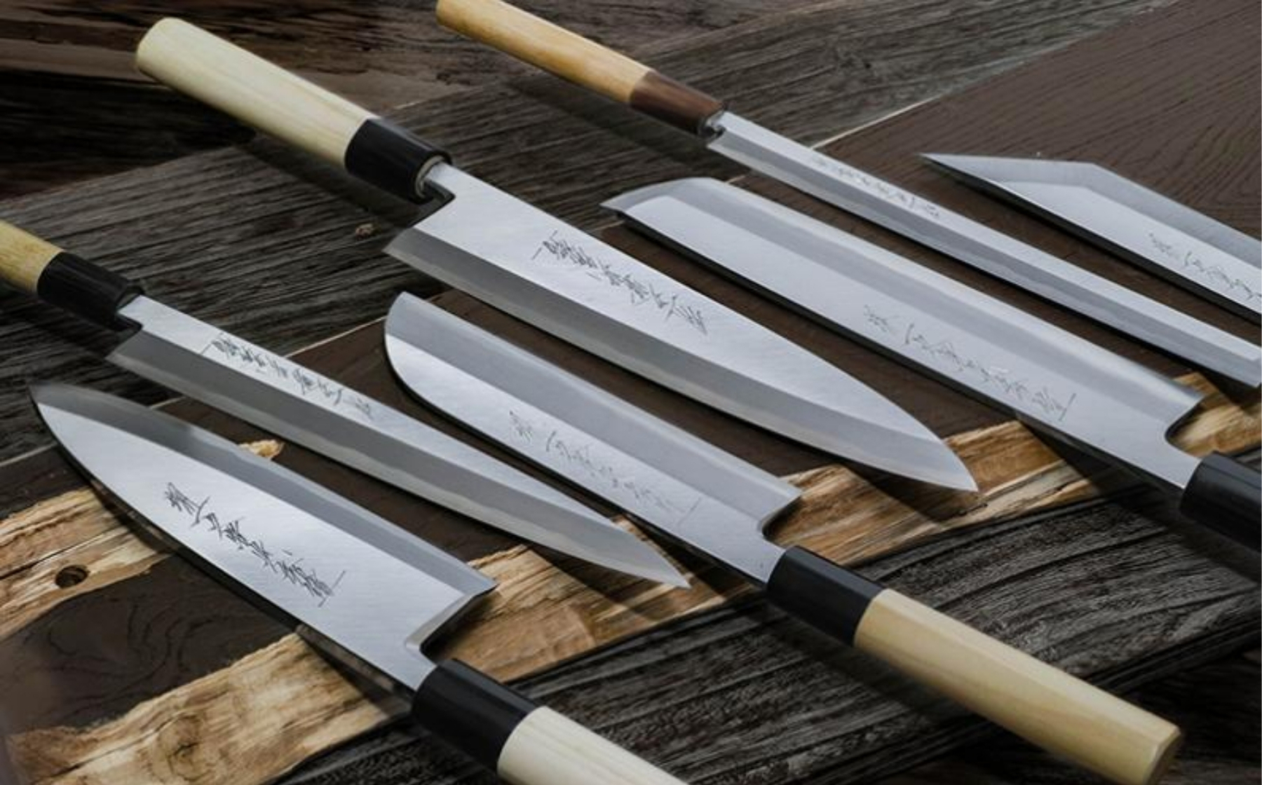 堺一文字光秀 青鋼 本霞 鎌薄刃包丁