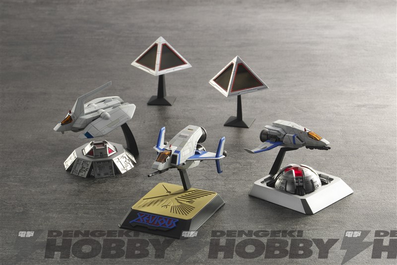 PCエンジン版『ゼビウス ファードラウト伝説』より、主役機体3機が