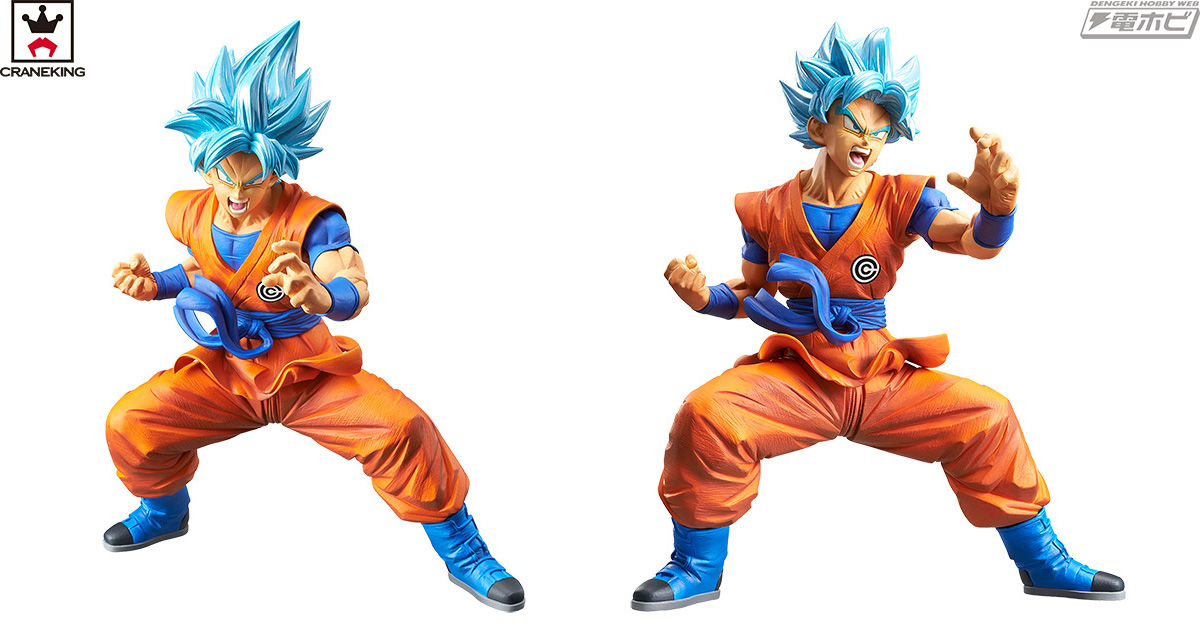 スーパードラゴンボールヒーローズ』より、SSGSS孫悟空が超絶造形で