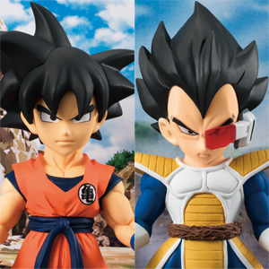 ドラゴンボールZ』孫悟空・ベジータが初対戦時の姿で魂バディーズから