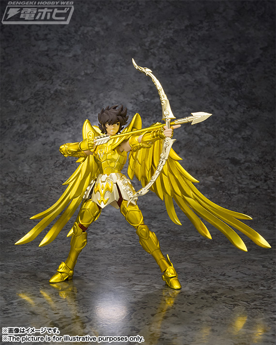 聖闘士星矢』サジタリアスアイオロスが豊富なオプションパーツが付属し