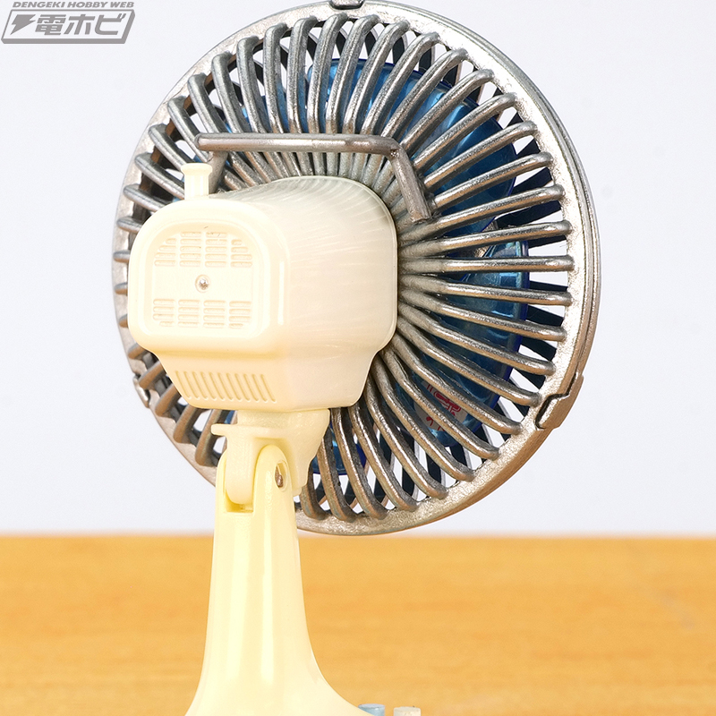 懐かしい昭和の東芝製扇風機がカプセルトイに！「昭和家電
