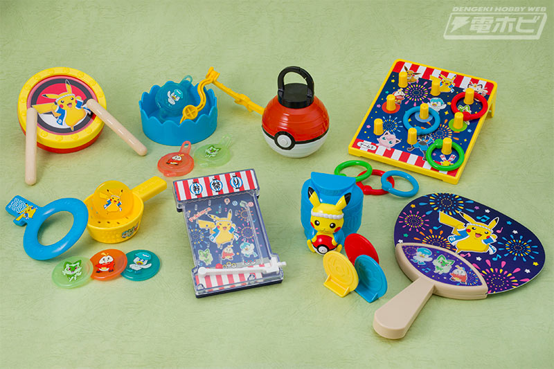 8月のハッピーセットはポケモンたちと楽しむ夏祭り！撮り下ろし写真と