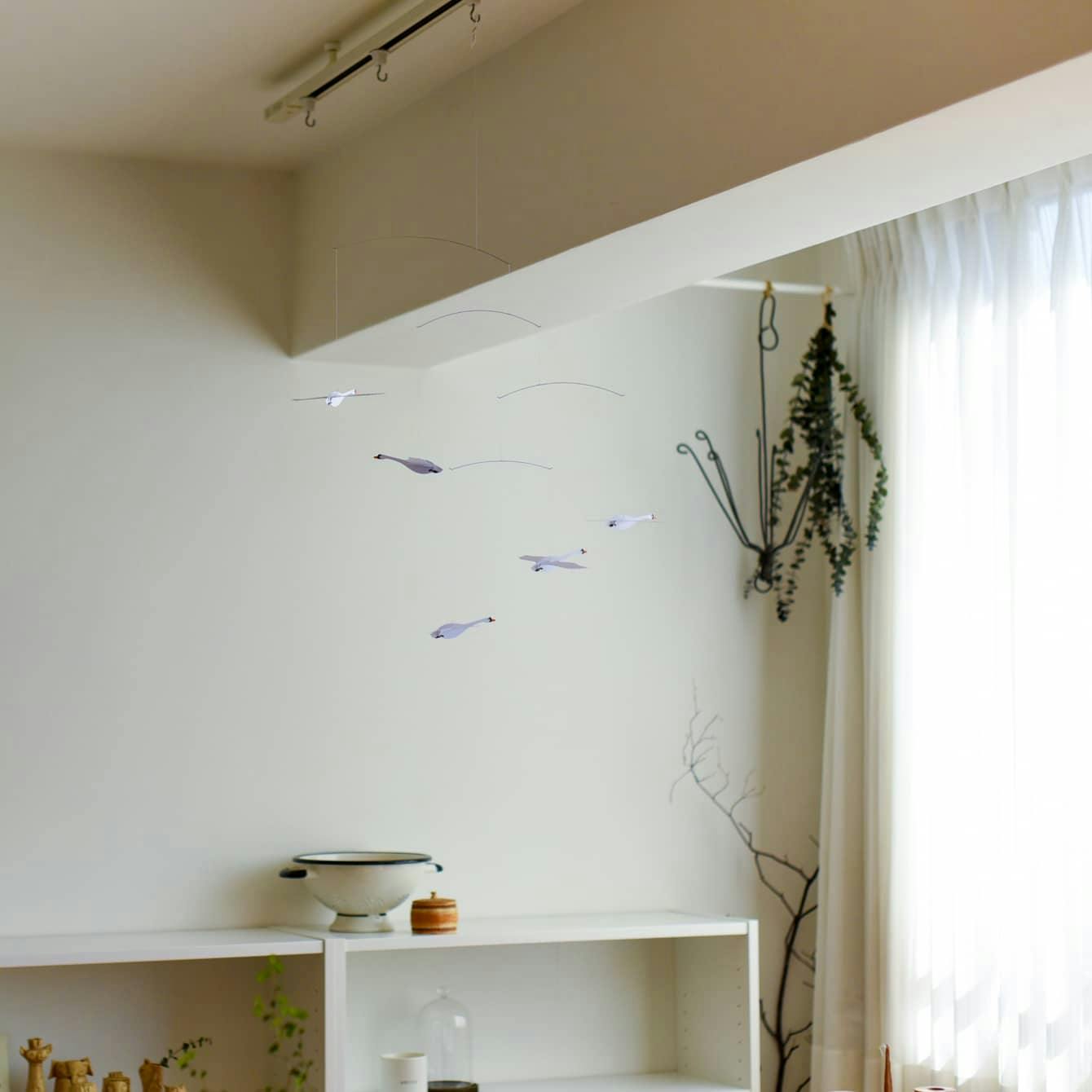 FLENSTED MOBILES/デンマークのモビール（白鳥） - 北欧、暮らしの道具店
