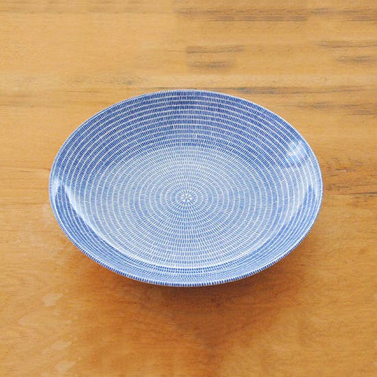 次回入荷未定】ARABIA/アラビア/24H/AVEC/ブルー/パスタプレート