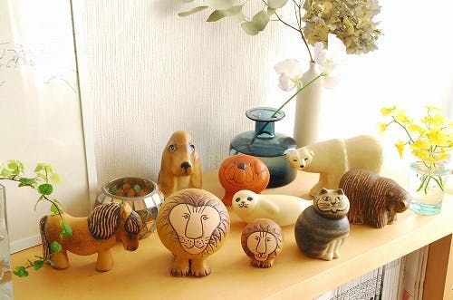 取扱い終了】Lisa Larson/リサ・ラーソン/オブジェ/シロクマ（S