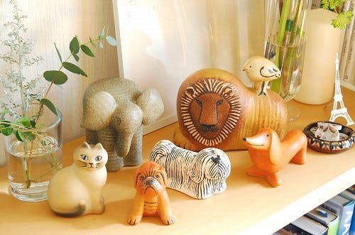 取扱い終了】Lisa Larson/リサ・ラーソン/オブジェ/ゾウ - 北欧