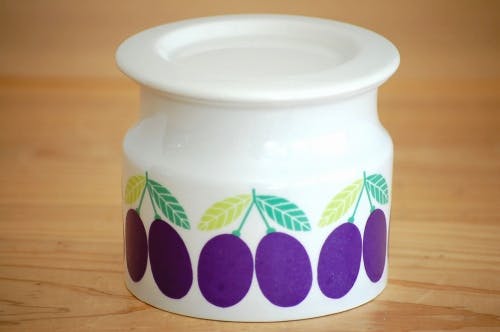 ARABIA/アラビア/POMONA/ポモナ/ジャムポット（プラム） - 北欧