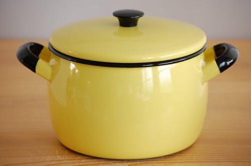 KOCKUMS/コクムス/ホーロー両手鍋（イエロー） - 北欧、暮らしの道具店