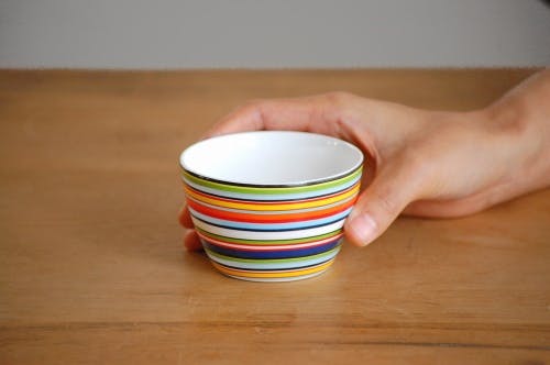 取扱い終了】iittala/イッタラ/Origo/オリゴ/スナックボウル/オレンジ