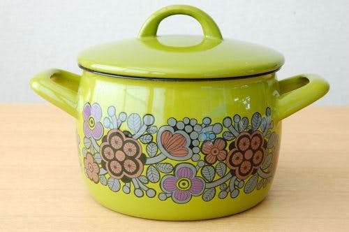 Finel/フィネル/Kaj Franck/カイ・フランク/ホーロー製両手鍋