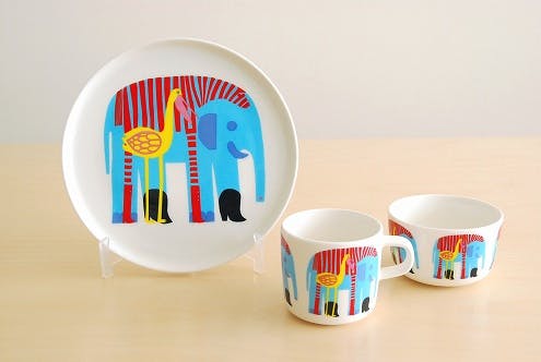 廃盤】marimekko/マリメッコ/キッズセット/子供の食器セット