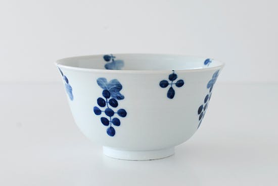 九谷焼/高祥吾/ぶどう/丼（径：約16.5cm） - 北欧、暮らしの道具店