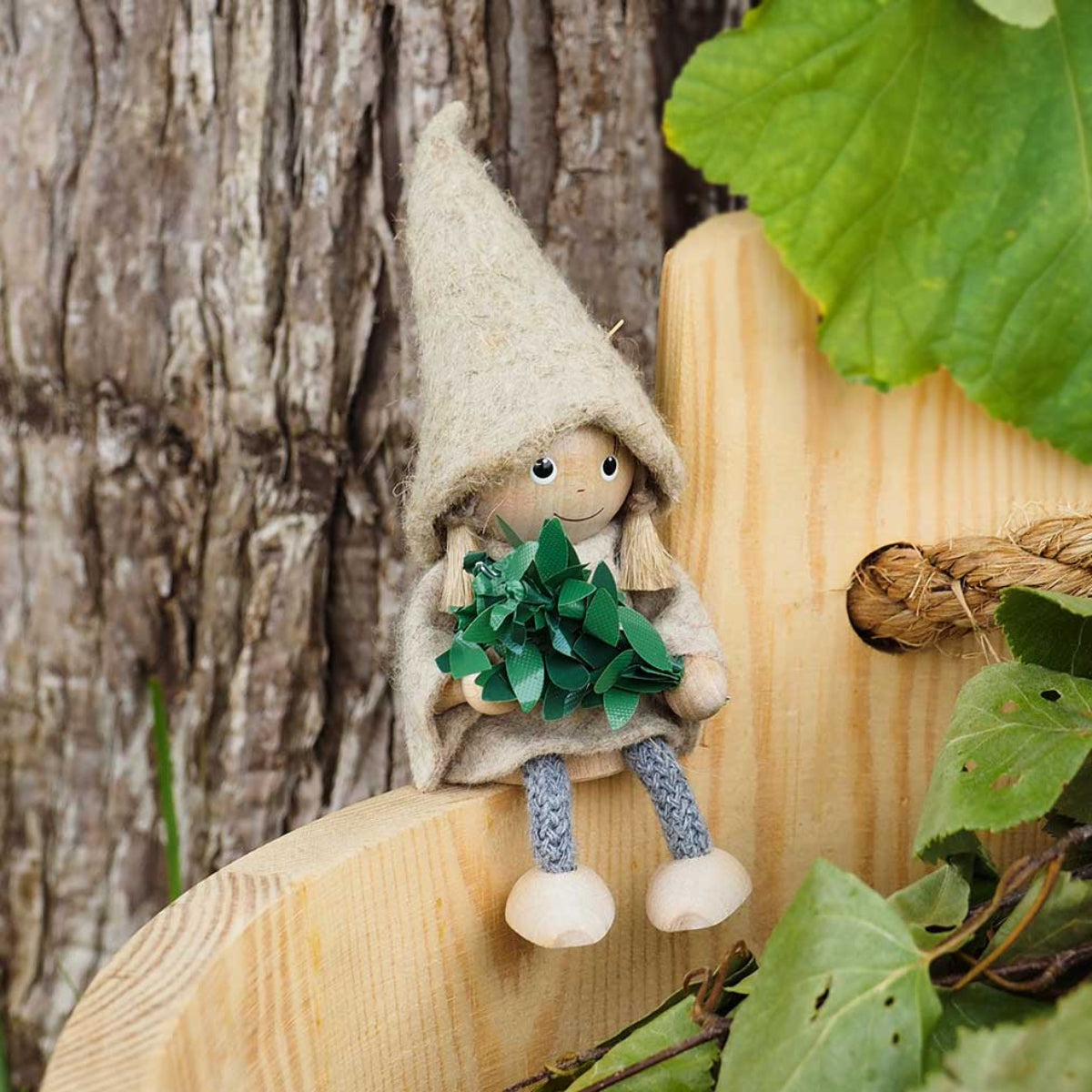 NORDIKA nisse ノルディカ ニッセ 木製人形 ( サウナニッセ / 女の子