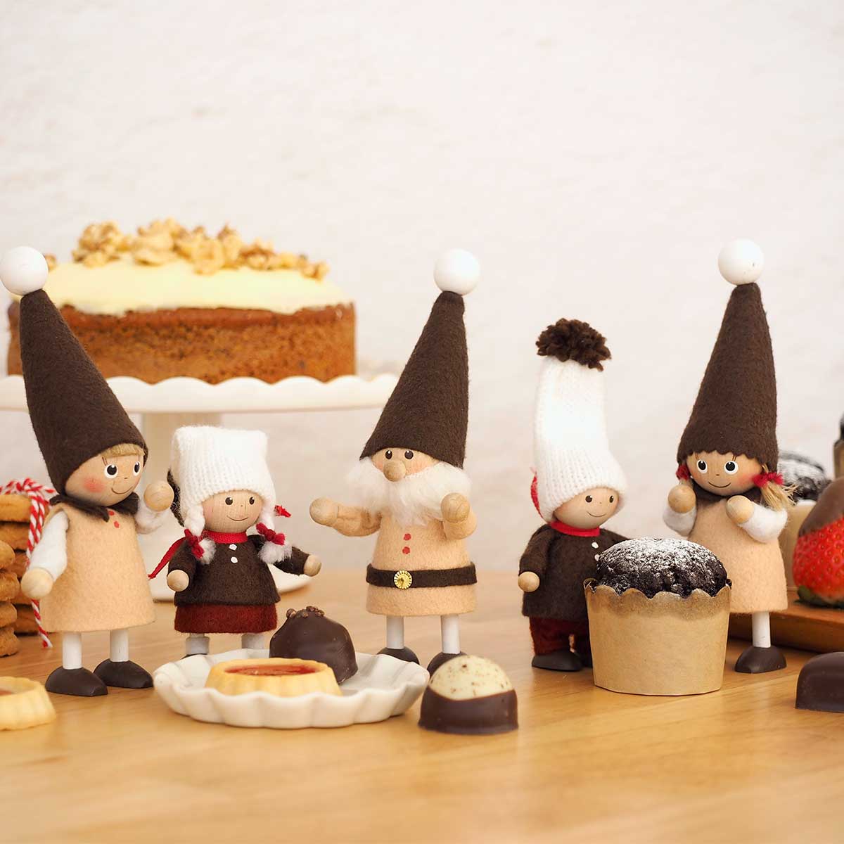 NORDIKA nisse ノルディカ ニッセ クリスマス 木製人形 ( サンタ