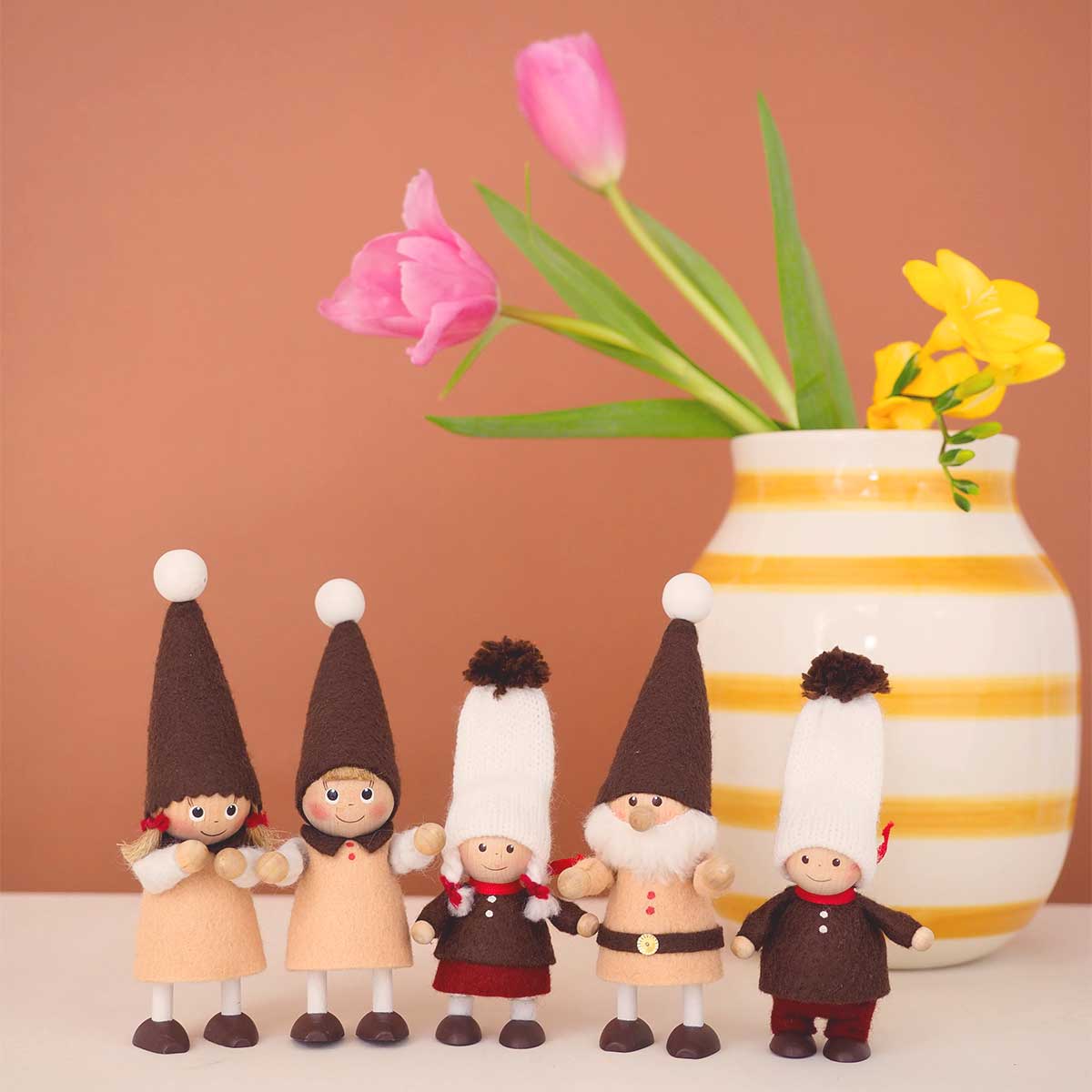 NORDIKA nisse ノルディカ ニッセ クリスマス 木製人形 ( 女の子