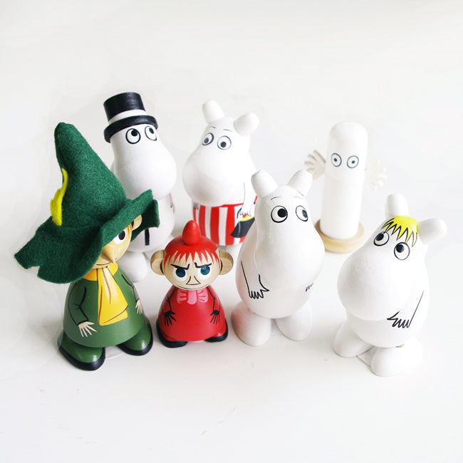 Moomin ムーミン Puulelut プーレルット 木製手描き人形 ( スノークの