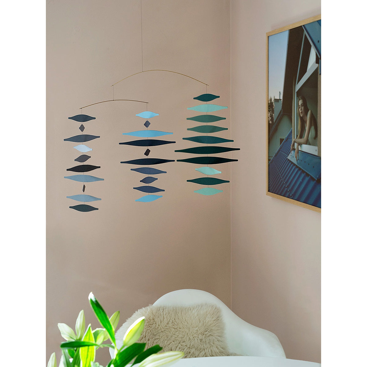 Livingly リビングリー ペーパーモビール ( ハニーコーム )｜北欧雑貨