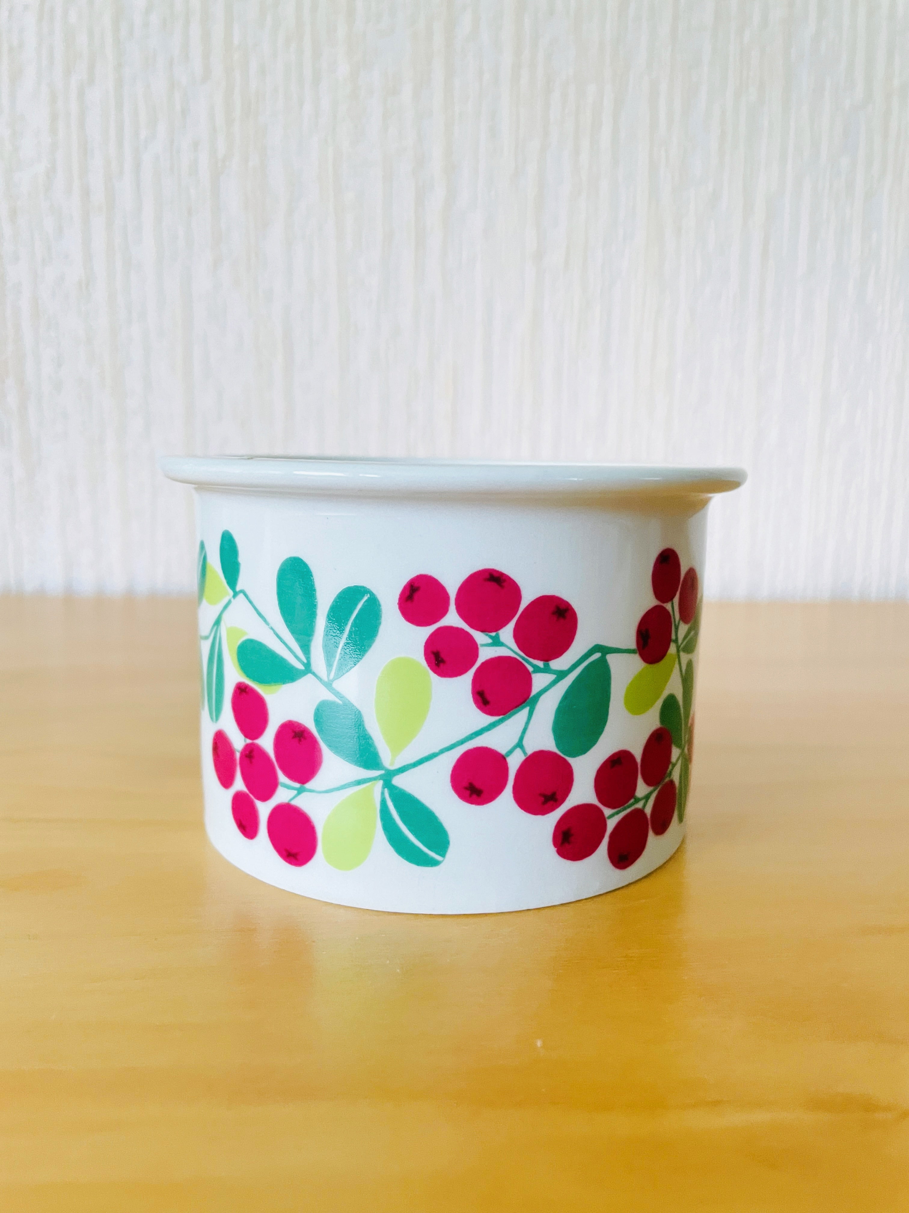 Arabia/アラビア/Pomona/ポモナ/ジャムポット/リンゴンベリー/蓋なし