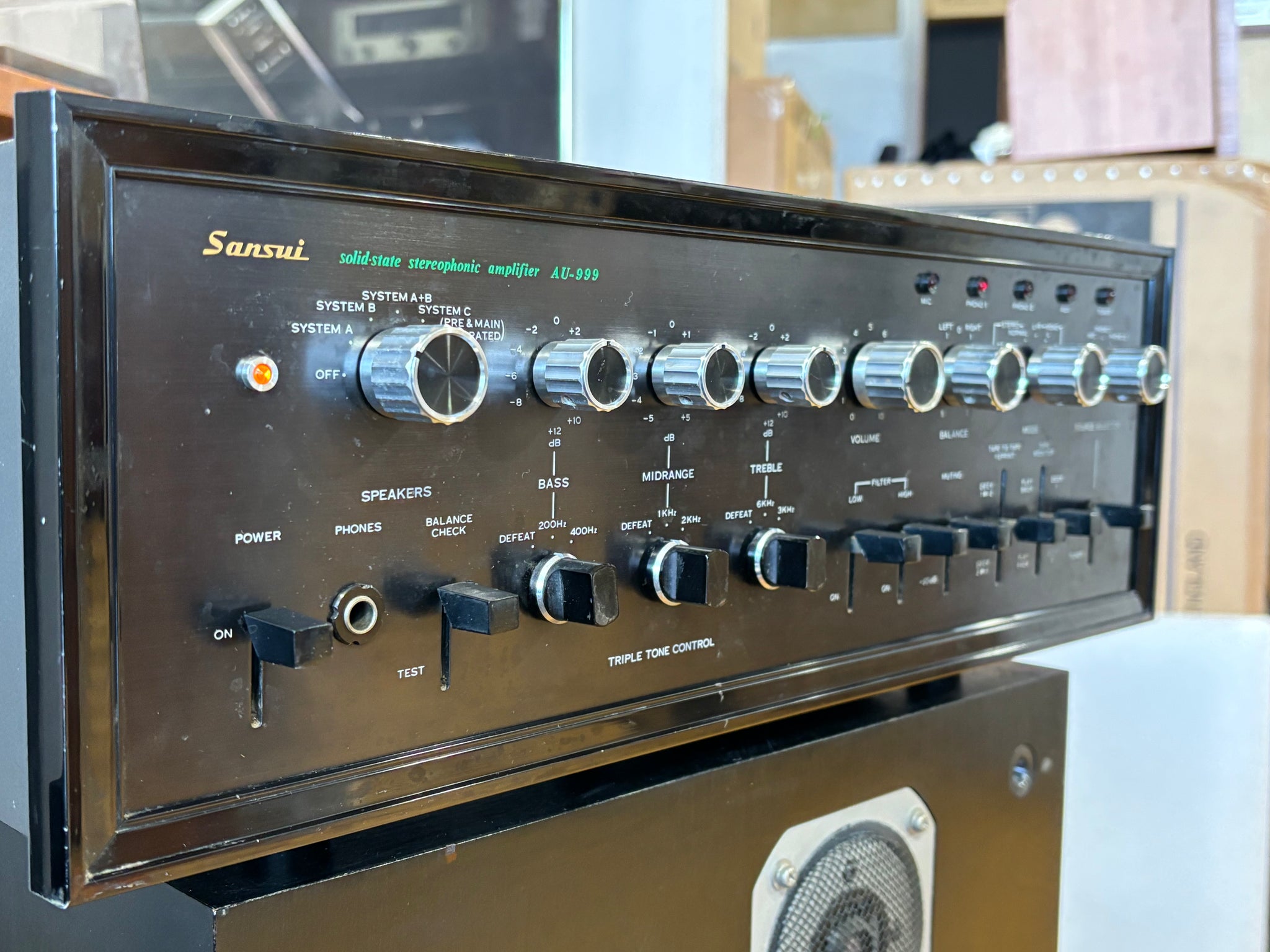Sansui AU-999 Classic Muscle – Holt Hill Audio