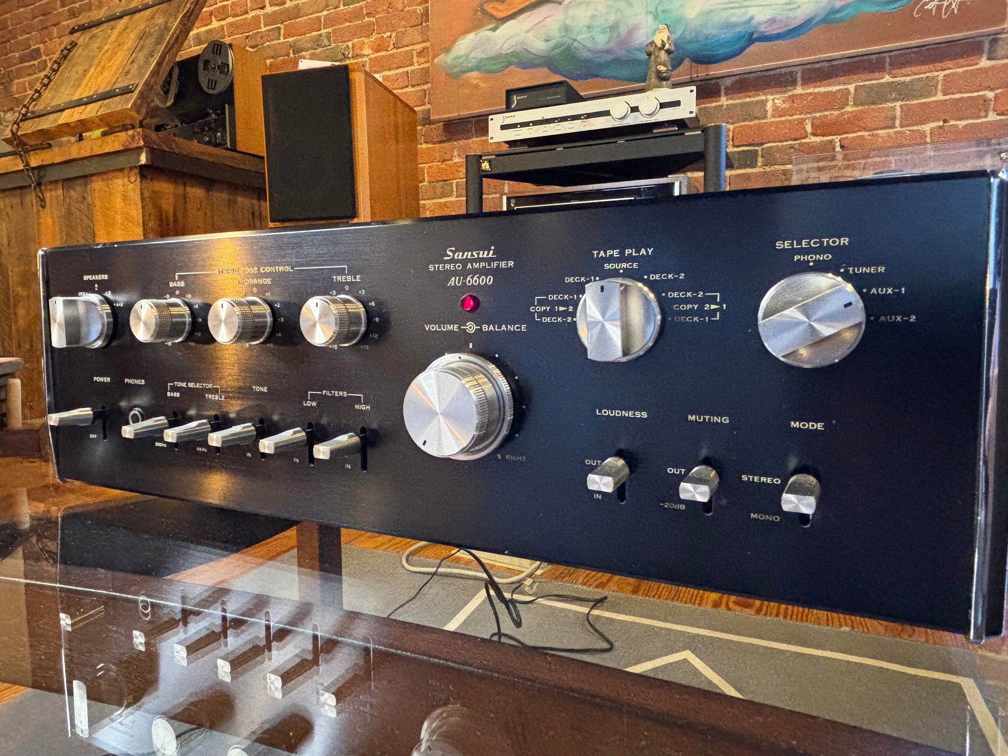 Sansui AU-6600 - Classic Cool 70's Integrated Amp – Holt Hill Audio