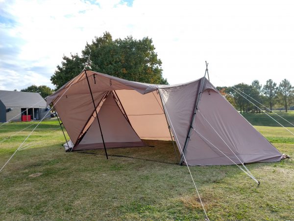 テンマクデザイン【サーカス720DX】の設営方法「タープを張るような