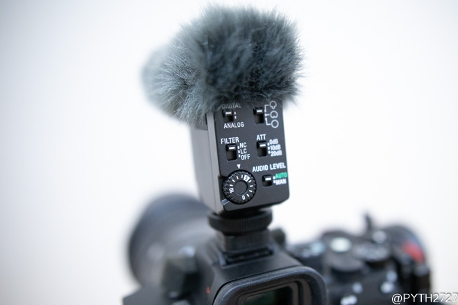 ショットガンマイクロホン SONY ECM-B1Mを使用した感想（レビュー