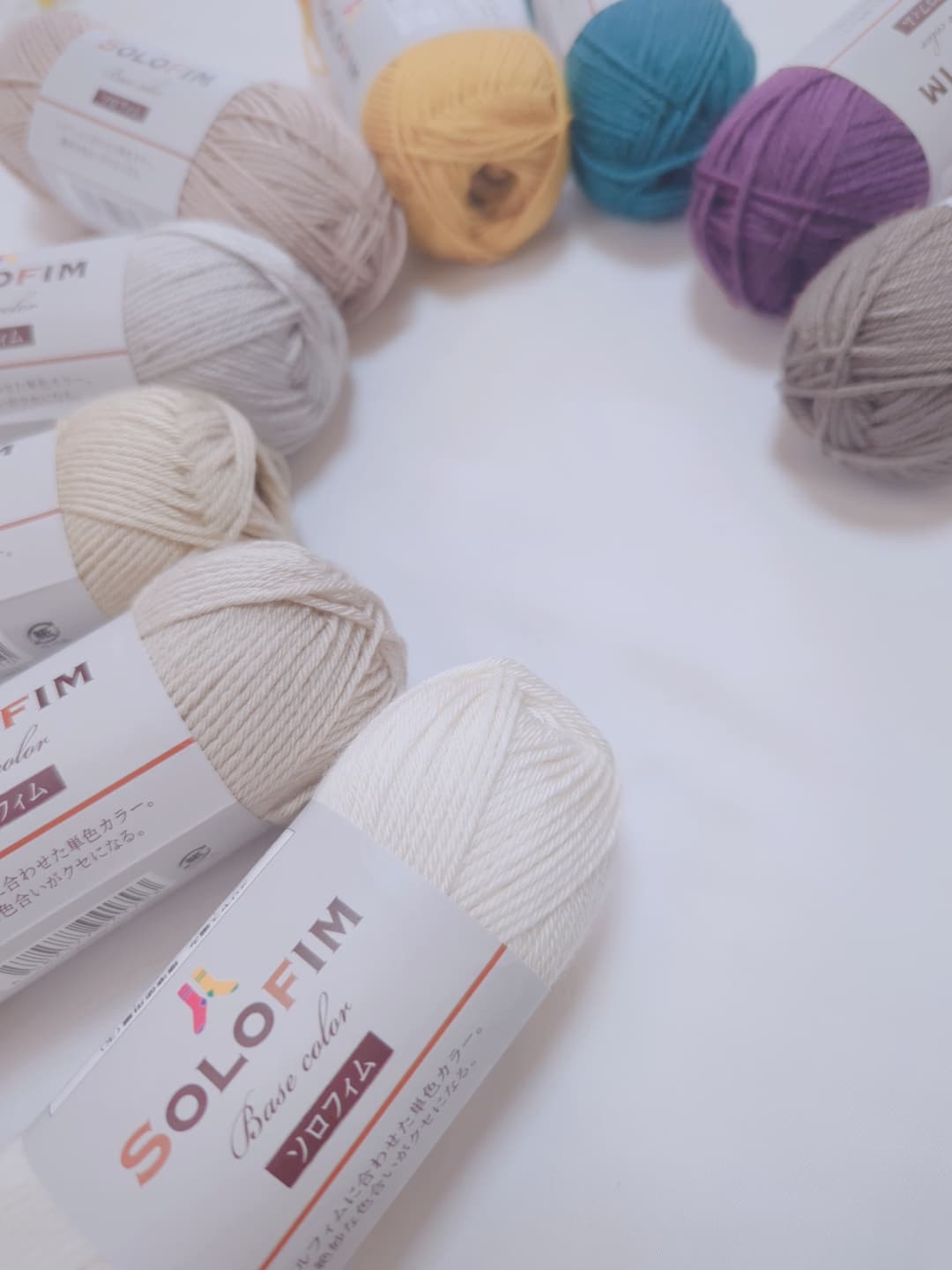 ソロフィム【セリア毛糸 2023】を購入「淡い感じの色」 | ホタルアミキッズ