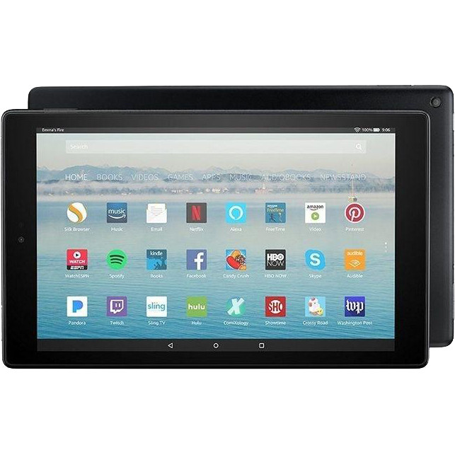 Amazon Fire HD 10 32 GB 2017 Black купить в интернет-магазине