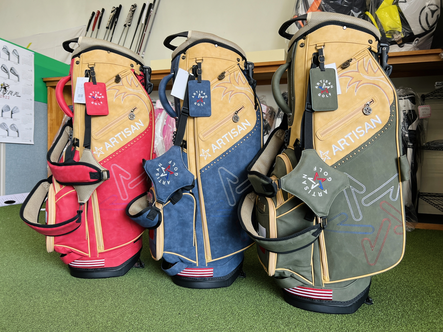 ARTISAN GOLF アーティザン』より2022年新型キャディバッグが発売しま