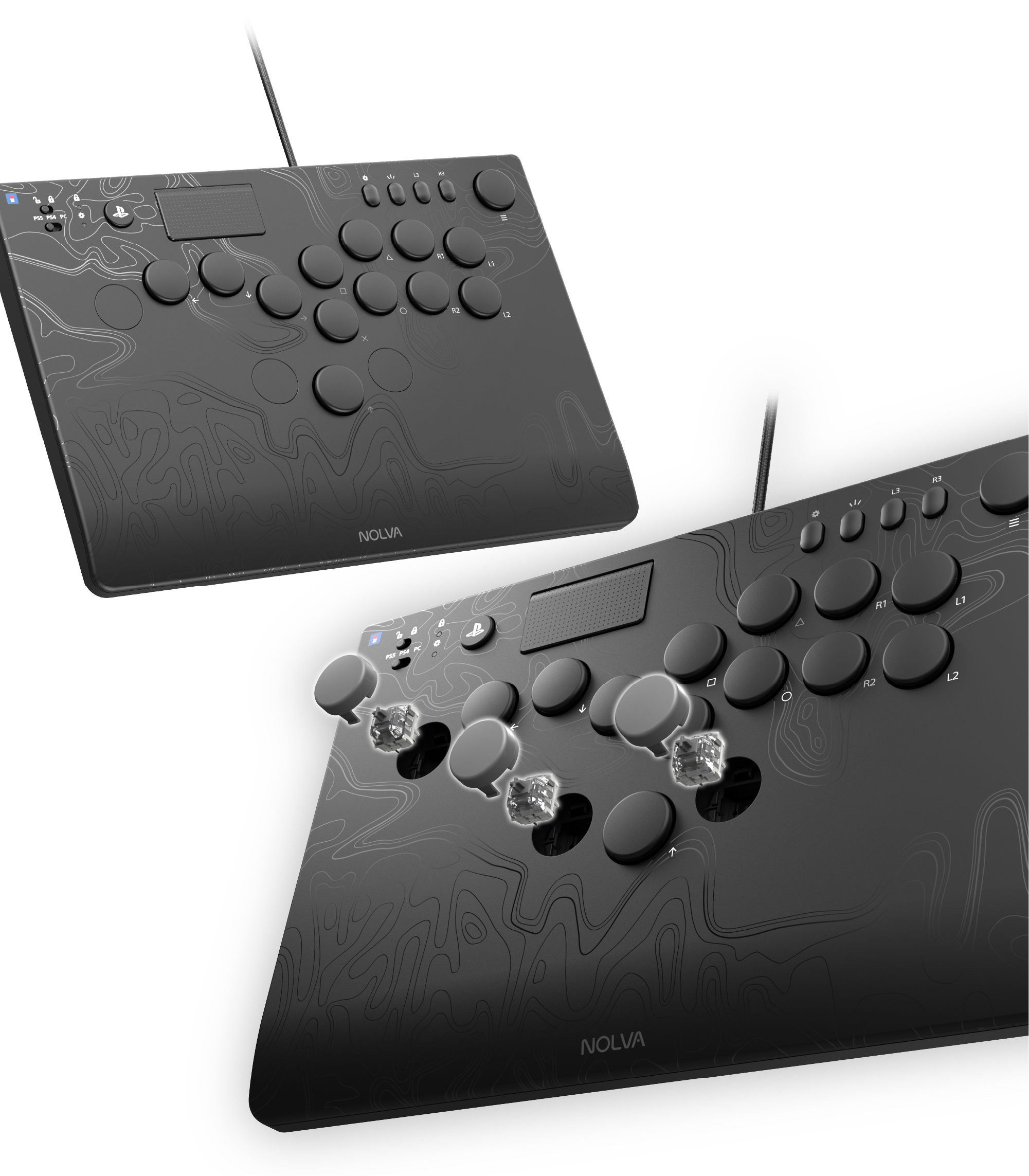 株式会社 HORI | NOLVA Mechanical All-Button Arcade Controller for