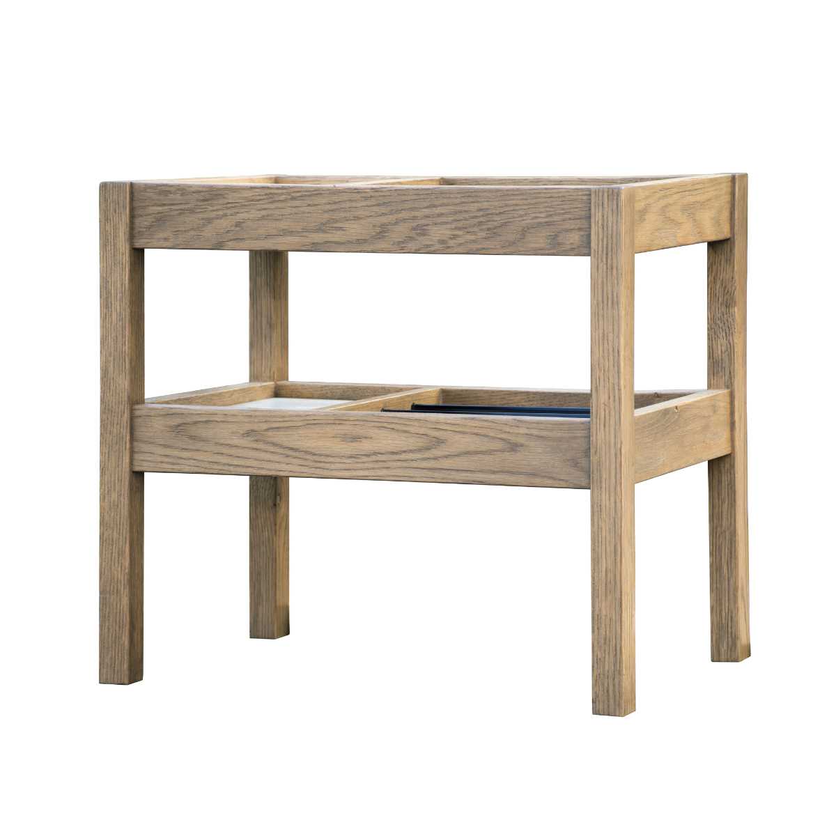 サイドテーブル 北欧 収納 木製 マガジンラック 幅50cm – ハウジー