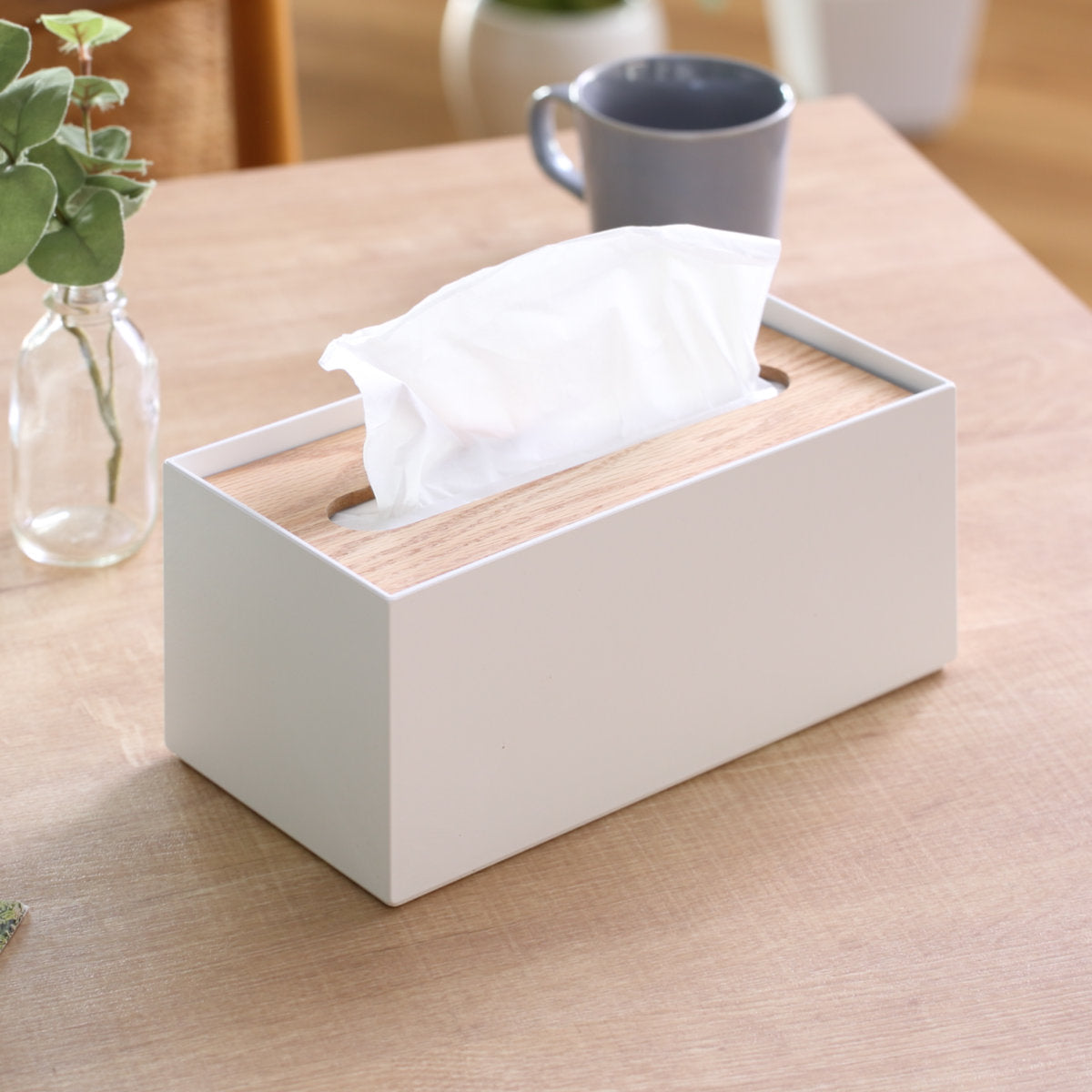 ティッシュボックス リバーシブル木蓋 Like-it ティッシュケース