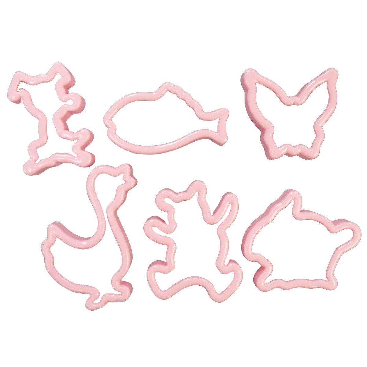 クッキー型 抜き型 6個セット プラスチック製 – ハウジー