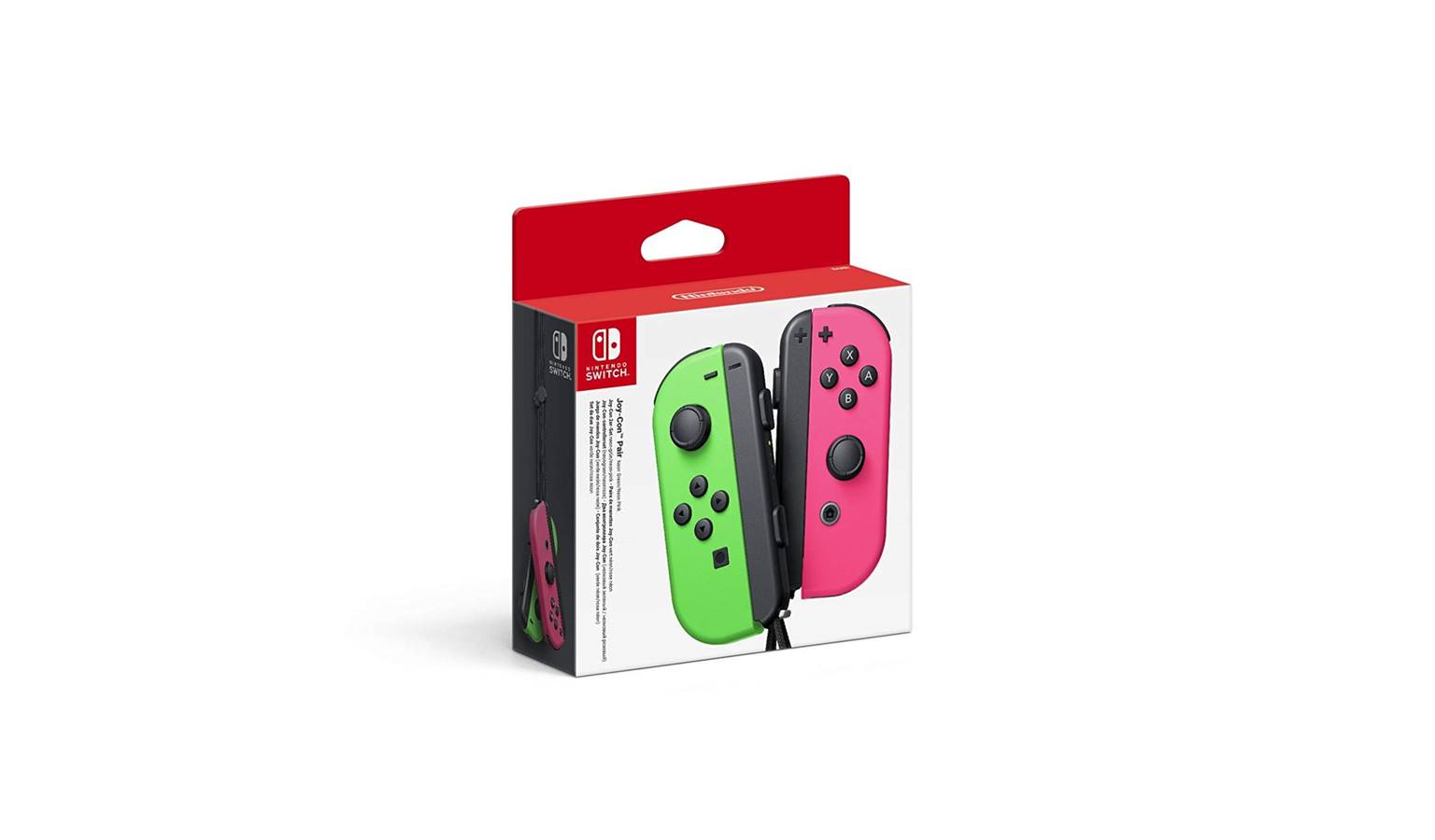 Nintendo Switch Joy-Con L/R (Green/Pink)|Harvey Norman | Harvey