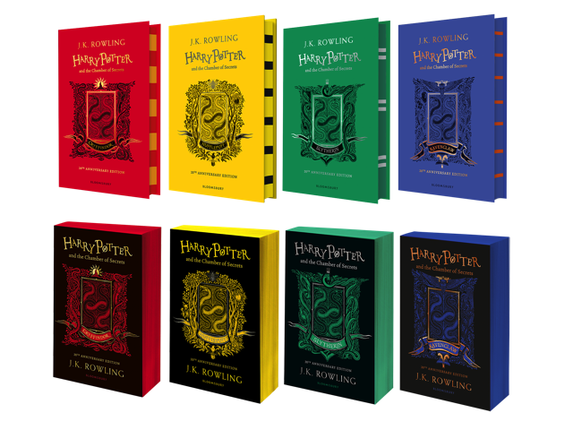 ハリー・ポッターと秘密の部屋」4寮の20周年記念版の違い ｜ ポッター