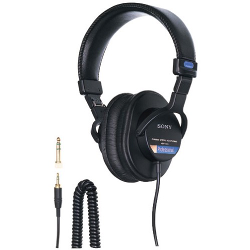SONY 折りたたみ式ヘッドホン SONY MDR-7506｜ライブ配信のことなら