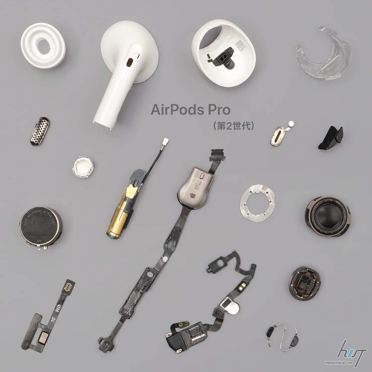 分解】AirPods Pro 第2世代の内部に詰め込まれたAppleの技術とアイデア