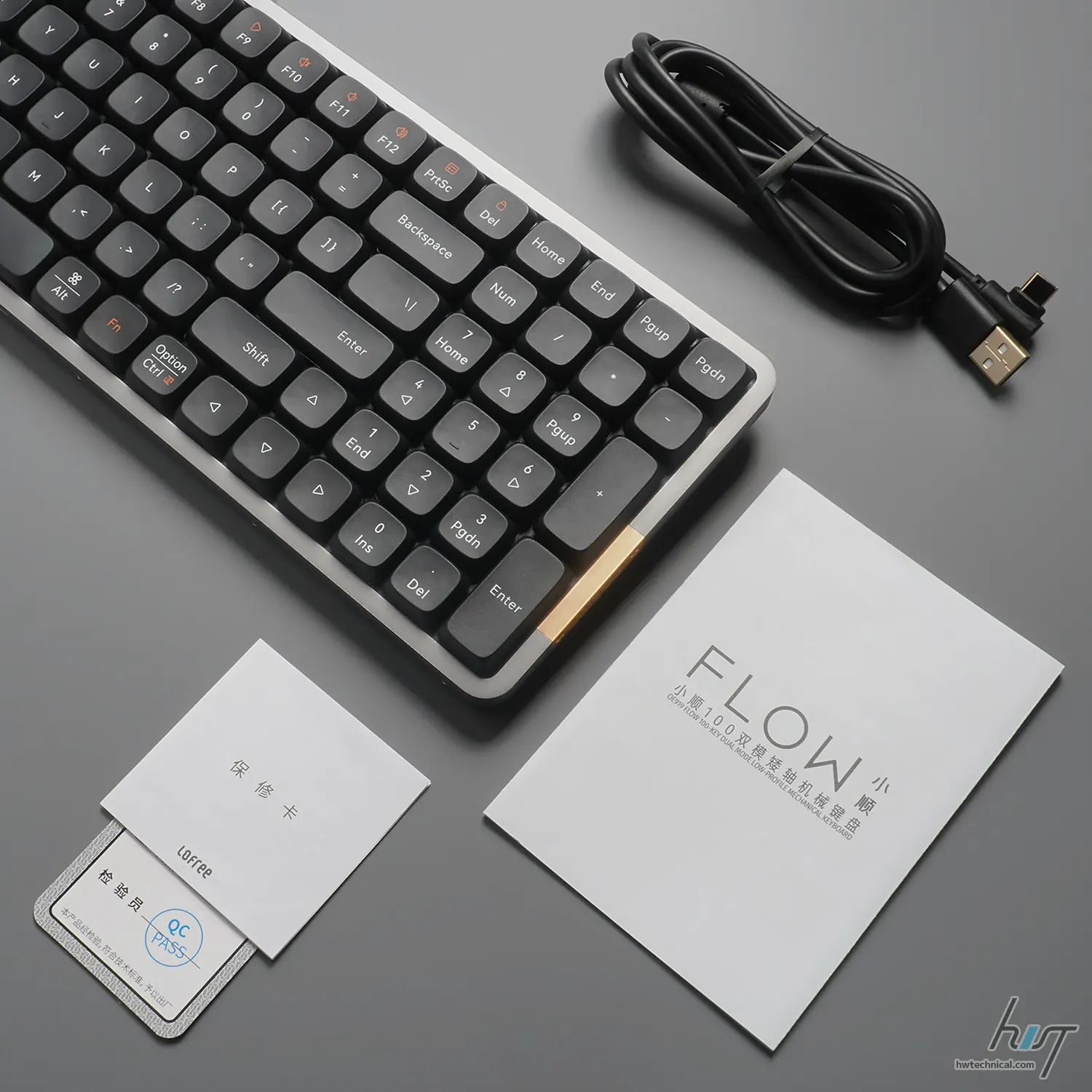 分解】待望のテンキー付きロープロファイル静音メカニカルキーボード