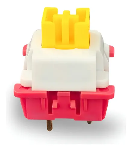 Switch Linear Adamantiun Gazelle 5 Pinos Lubrificado Para Teclado