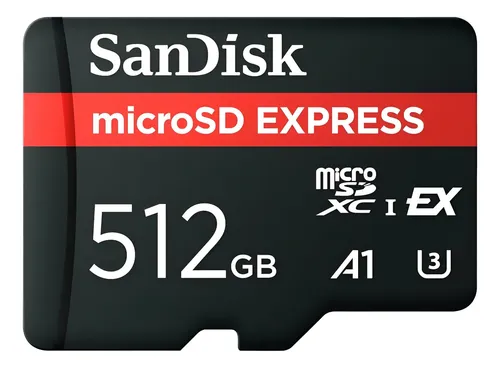 Cartão Microsd Express Sandisk 512gb Nintendo Switch 2 | Frete grátis