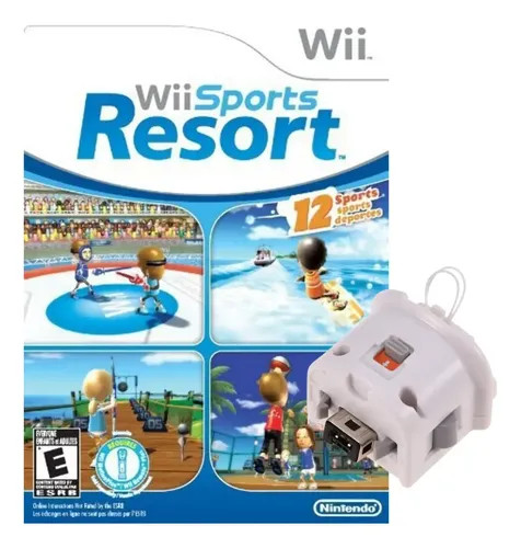 Jogo Wii Sports Resort + Motion Plus Para Nintendo Wii