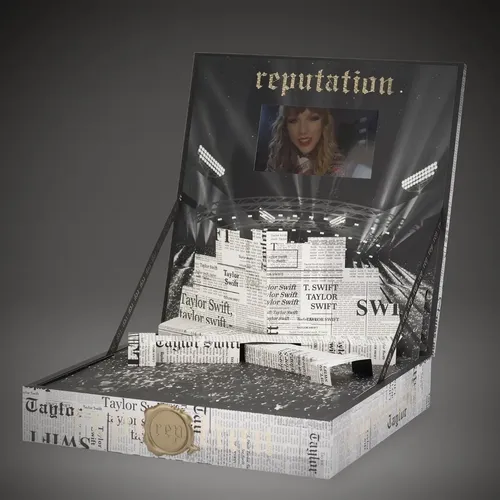 Cd Taylor Swift Vip Box Reputation Tour Deluxe P. Entrega Lp