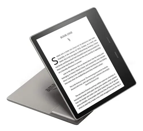 E-Reader Kindle Oasis 10 Gen 32GB grafite com tela de 7