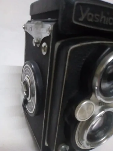 Camera Fotográfica Antiga Reflex Yashica Mat Copal Mxv Preto