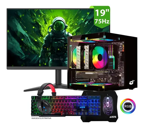 ゲーミングPC Core i5 8500/GTX1070/16GB/512GB PC Gamer Completo