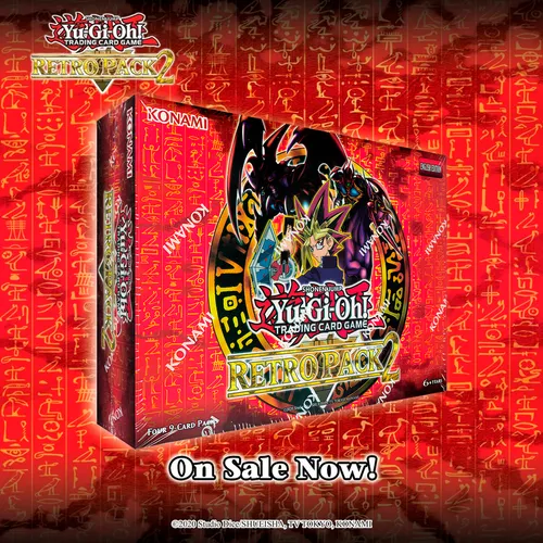 Yugioh Retro Pack 2 Booster Cartas Inglês Konami Tcg Retro Pack 2
