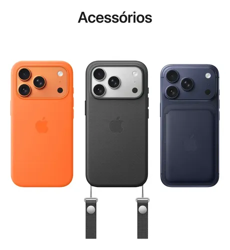 iPhone 17 Pro 256GB - Laranja-cósmico - somente eSIM | Frete grátis